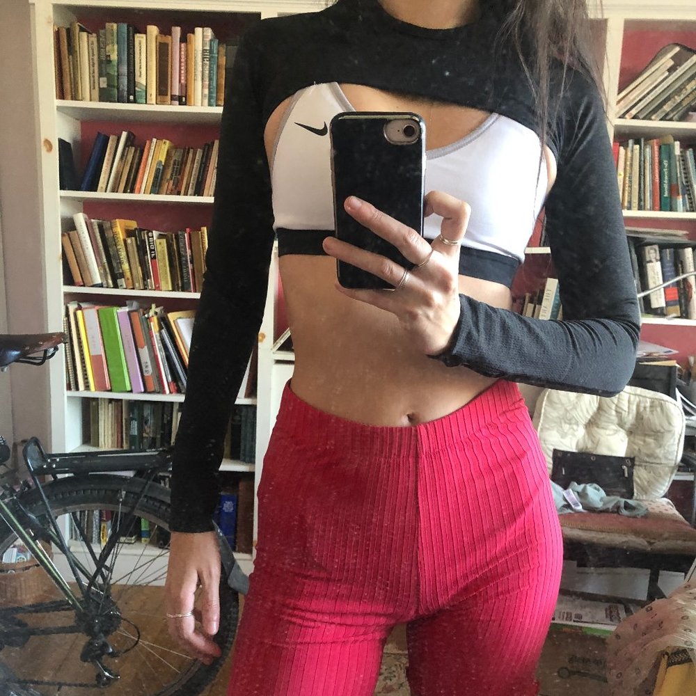 Gymshark crop top - 2 small piece set - barely worn